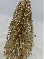 
              Gold Glitter Bristle Tree
            