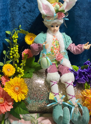 Easter Bunny Elf Shelf Sitting Doll