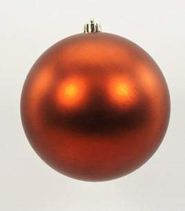 6" Matt Bronze Ball Ornament