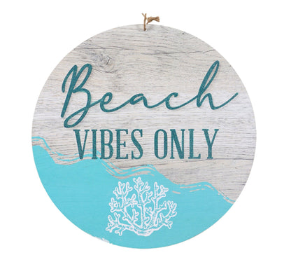 Beach Vibes Only- Wall Décor Sign