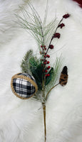 
              Snow Pine Buffalo Black Plaid Spray 22" Sold Qty 1
            