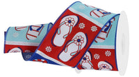 
              Patriotic Flip Flop Ribbon- 2.5"X10yd
            