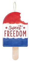 
              Sweet Freedom Popsicle Sign- 13.5"H X 7"W
            