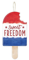 
              Sweet Freedom Popsicle Sign- 13.5"H X 7"W
            