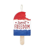 
              Sweet Freedom Popsicle Sign- 13.5"H X 7"W
            