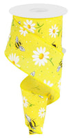 
              Bumble Bee Daisy Ribbon-2.5"X10yd
            