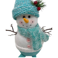 
              Fabric Snowman Sitter
            