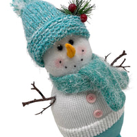 
              Fabric Snowman Sitter
            