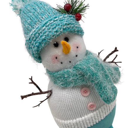 Fabric Snowman Sitter