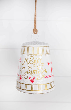 10" Metal Christmas Bell