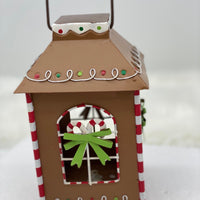 
              Lighted Christmas House Lantern
            