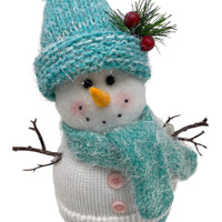 
              Fabric Snowman Sitter
            