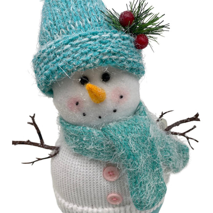 Fabric Snowman Sitter