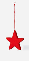 
              3.25" Small Flocked Stars- Set of 3
            