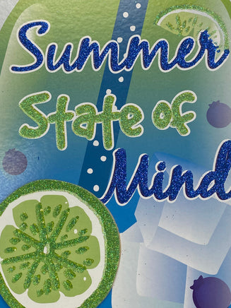 Summer Beverage Decorative Sign