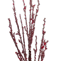 
              37" Sequin Glitter Ice Twig Spray- Pink
            