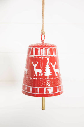 10" Metal Christmas Bell