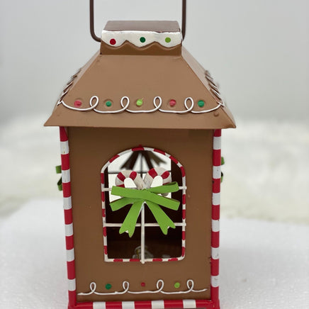 Lighted Christmas House Lantern