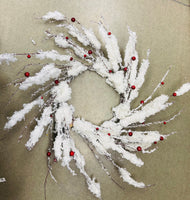 
              26" Snowberry Wreath
            