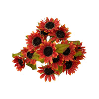 
              16" Sunflower Bush-Orange
            