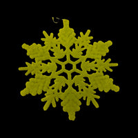 
              12" Flocked Snowflake Ornament
            