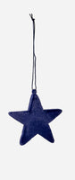 
              3.25" Small Flocked Stars- Set of 3
            