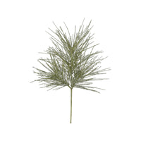 
              35” Glittered Long Leaf Pine Spray- Gold/Silver
            