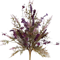 
              20" Fern & Heather Spray- Purple
            