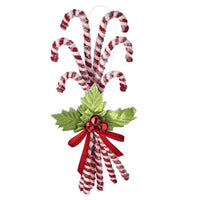 
              12" Candy Cane/Holly Bundle Ornament
            