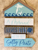 
              Mermaid Wall Décor Sign
            