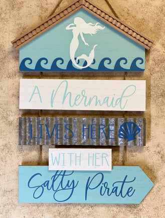 Mermaid Wall Décor Sign