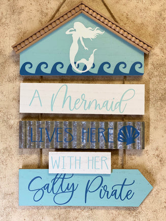 Mermaid Wall Décor Sign