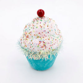 7" Blue Cupcake