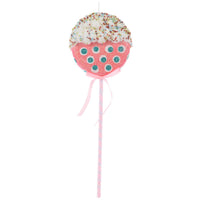 
              Pink Polka Dot Lollipop Tree Pick
            