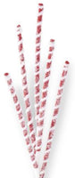 
              24" Glittered Red & White Flocked Spiral Spiked Spray
            