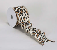 
              Cheetah Print Wired Ribbon-2.5"X10yd
            