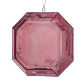 6" Acrylic Square Precious Gem Ornament