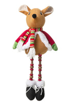 
              16" Fabric Deer Shelf Sitter
            