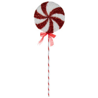 
              Peppermint Swirl Lollipop Tree Pick
            