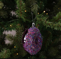 
              Purple Doughnut Ornament
            