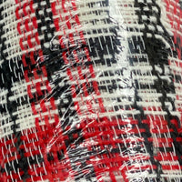 
              Red, Black & White Plaid Deco Mesh Ribbon- 10 in x 18 ft
            