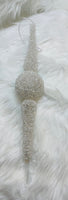 
              Set of 3- Crystal Finial Ornaments
            