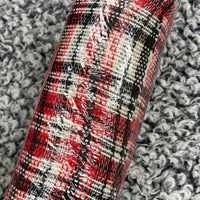 
              Red, Black & White Plaid Deco Mesh Ribbon- 10 in x 18 ft
            