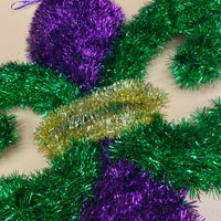 
              Fleur De Lis Tinsel Decoration
            