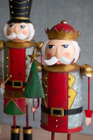 
              Painted Metal Nutcracker
            