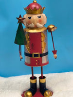 
              Painted Metal Nutcracker
            