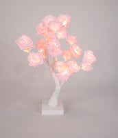 
              Light Up Pink Roses Tree
            