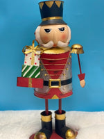 
              Painted Metal Nutcracker
            