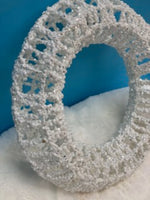 
              12" White Sequin Wreath
            