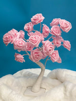 
              Light Up Pink Roses Tree
            